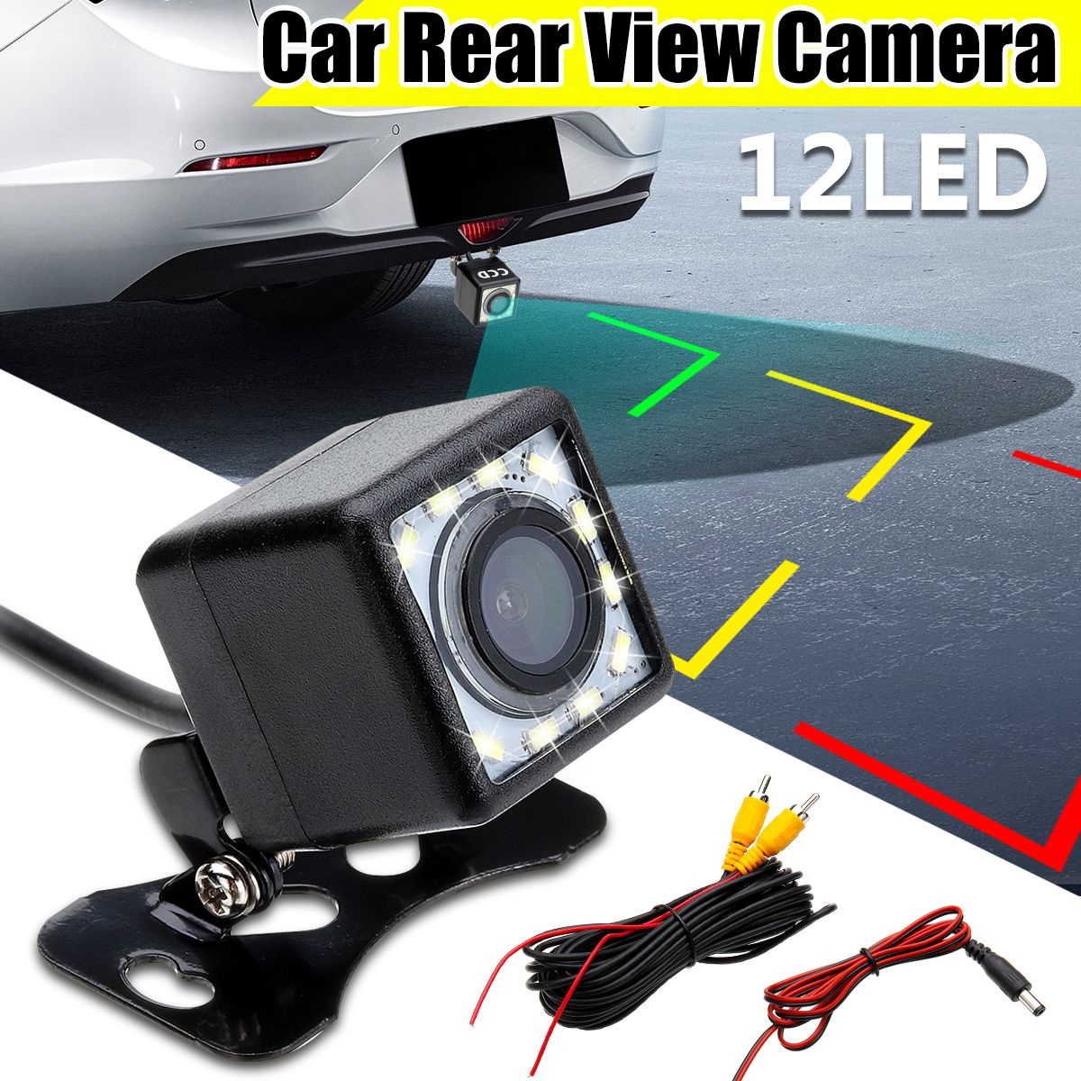 170-Degree-Car-Vehicle-Rear-View-Kit-Reverse-Backup-Parking-Car-Camera-12-LED-with-Cable-1342963