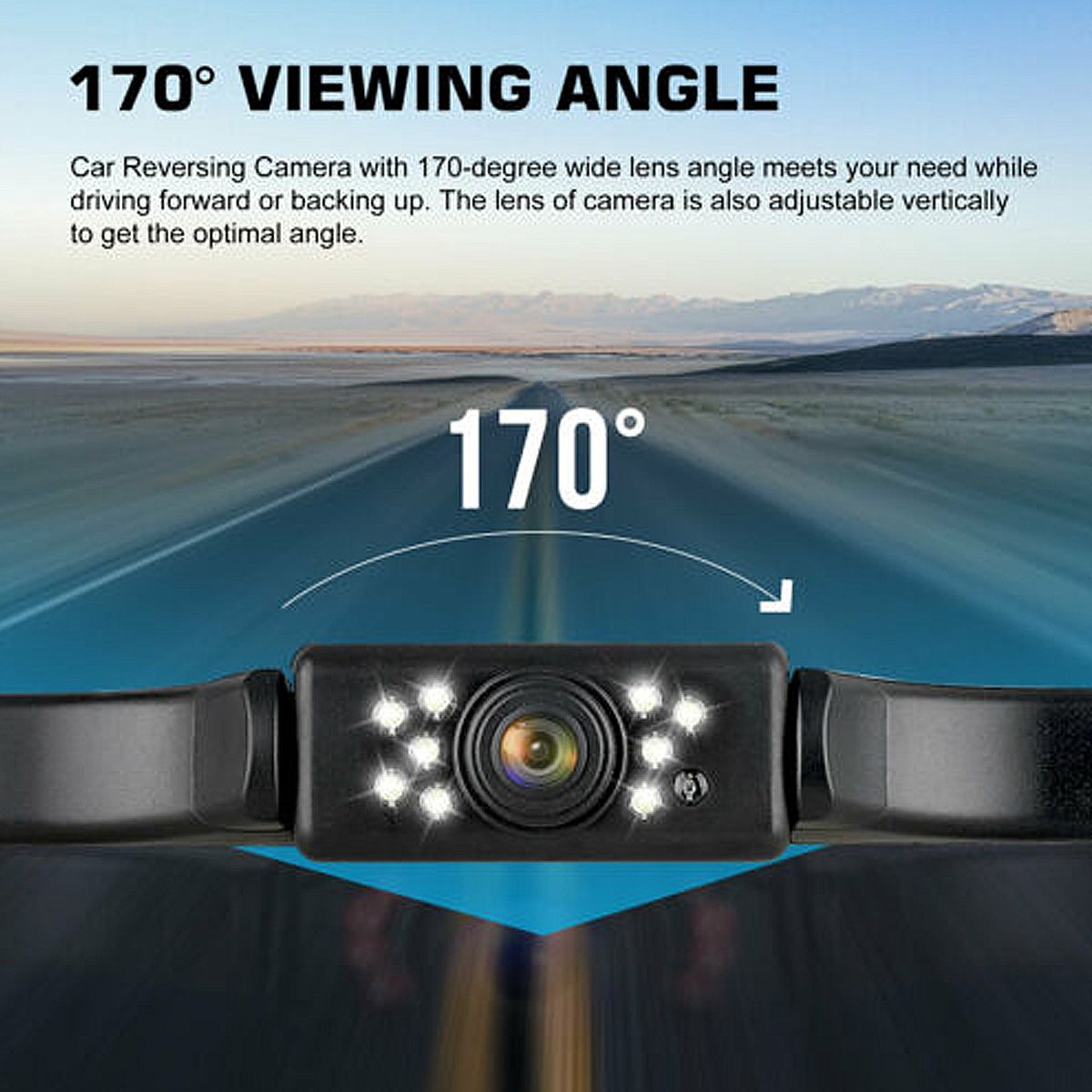 170deg-Car-Rear-View-Reverse-Backup-Parking-Camera-HD-Night-Vision-Waterproof-9LED-1769594