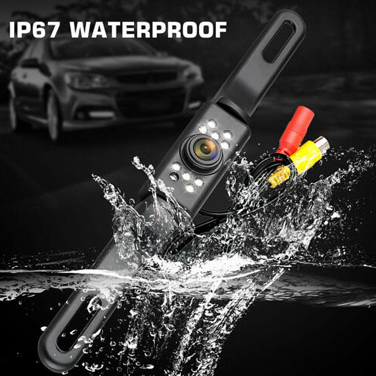 170deg-Car-Rear-View-Reverse-Backup-Parking-Camera-HD-Night-Vision-Waterproof-9LED-1769594