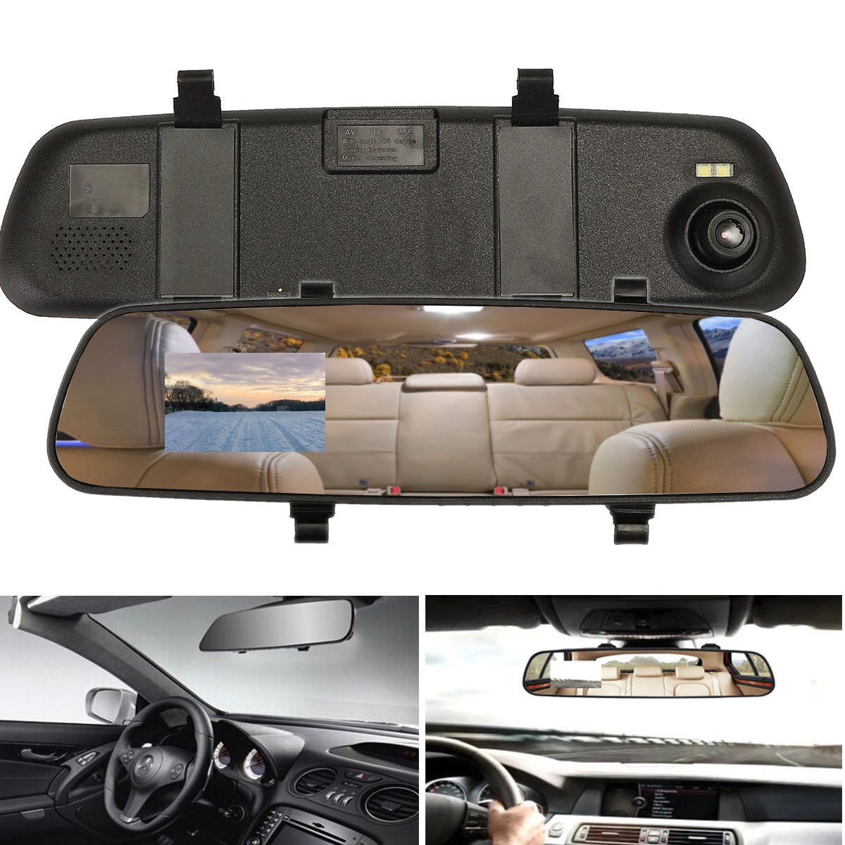 24-Inch-Car-DVR-Rear-View-Mirror-1080P-Android-Front-Rear-Camera-Recorder-1121517