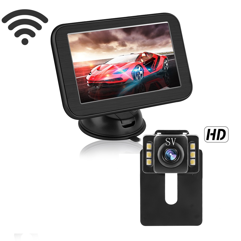 5-Inch-HD-with-Magnetic-Stand-Waterproof-Wireless-Reversing-Rear-Lens--Display-Car-Rear-View-Camera-1485964