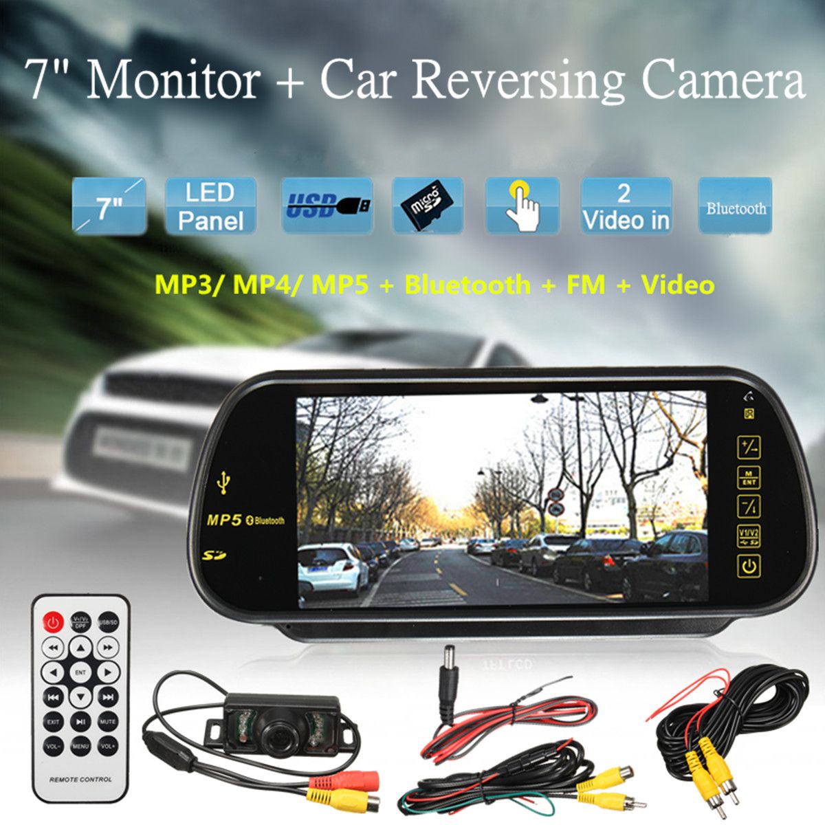 7-Inch-LCD-Mp5-bluetooth-Reversing-Camera-Car-Rear-View-Parking-Mirror-Monitor-1126136