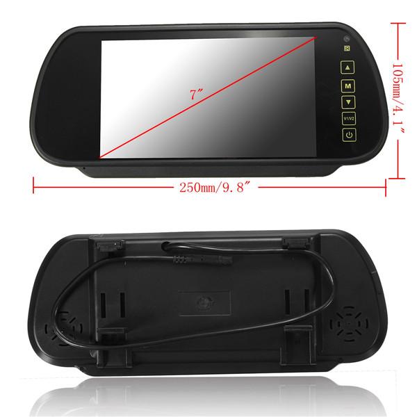7-inch-TFT-LCD-Wide-Screen-Rear-View-Mirror-MonitorCar-Reverse-Parking-Rear-View-Kit-1017584