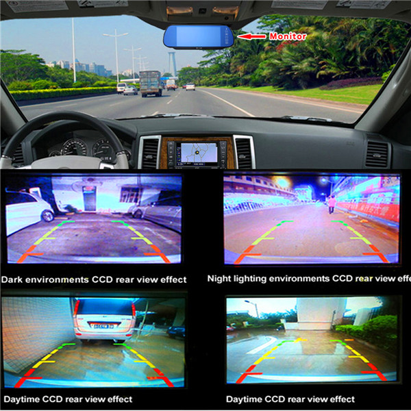 7-inch-TFT-LCD-Wide-Screen-Rear-View-Mirror-MonitorCar-Reverse-Parking-Rear-View-Kit-1017584