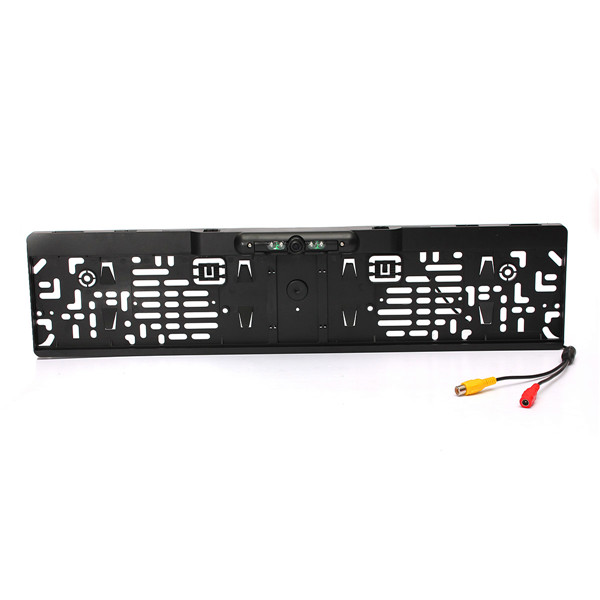 Car-HD-170-Degree-4-LED-Reverse-Rear-View-Backup-Camera-License-Plate-Parking-Night-996155