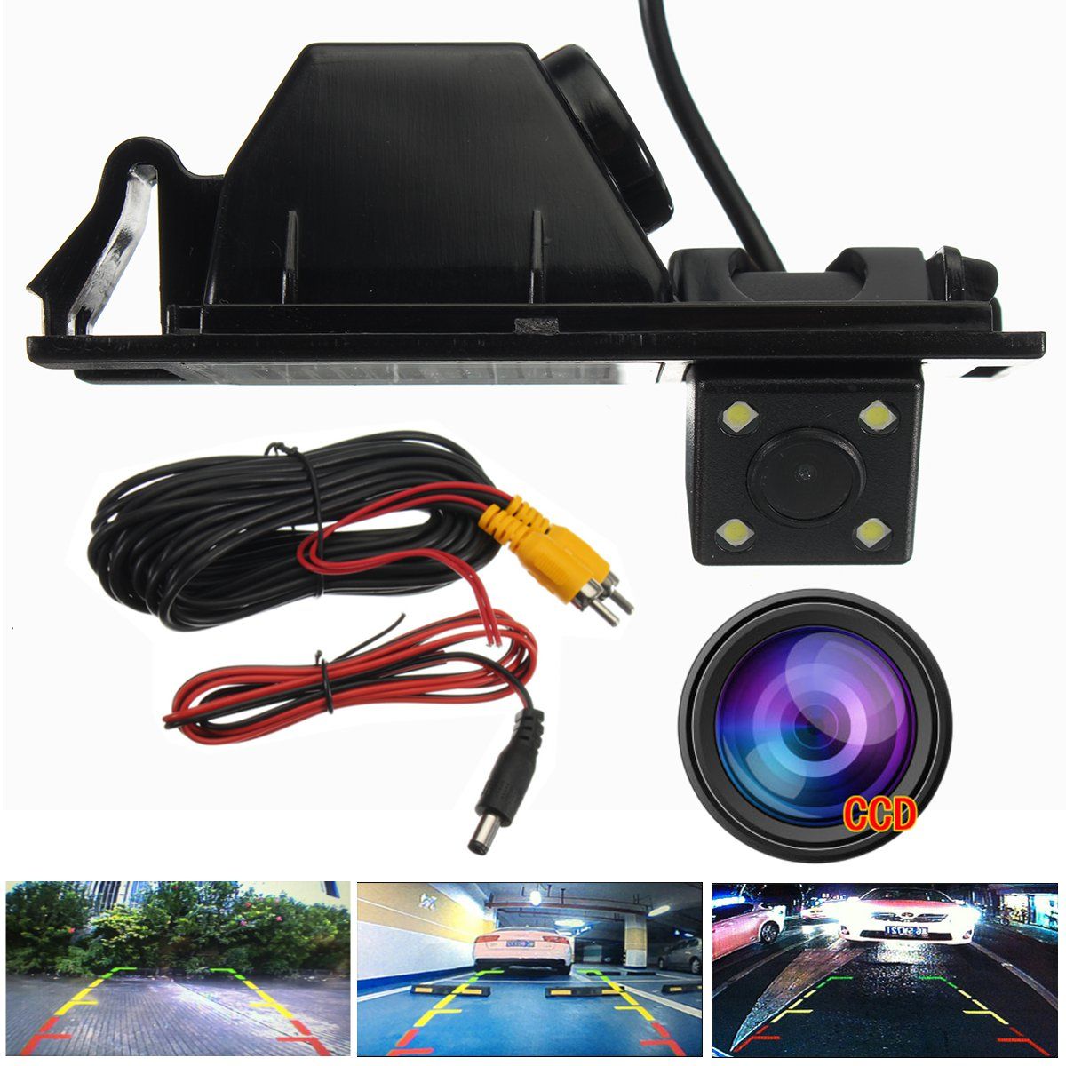 Car-HD-Rear-View-Backup-IR-Night-Vision-Camera-CCD-For-HYUNDAI-IX35-TUCSON-1213832