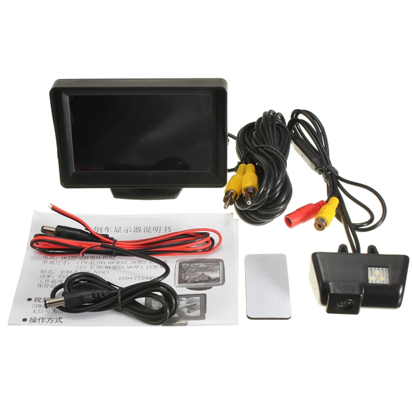 Car-Monitor-Rear-View-Reversing-Camera-Kit-CCD-43-Inch--for-Transit-Connect-994964