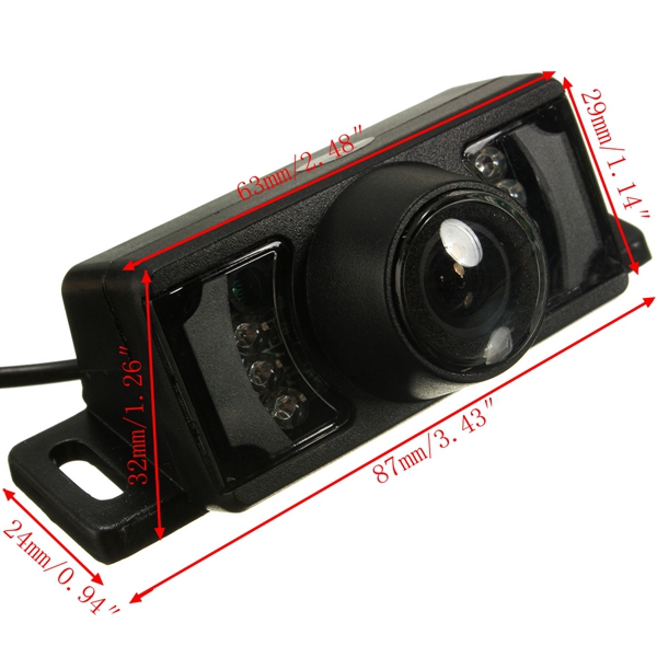 Car-Wireless-IR-Rear-View-Backup-Reversing-Camera-Kit-Foldable-LCD-43-Inch-Monitor-995362