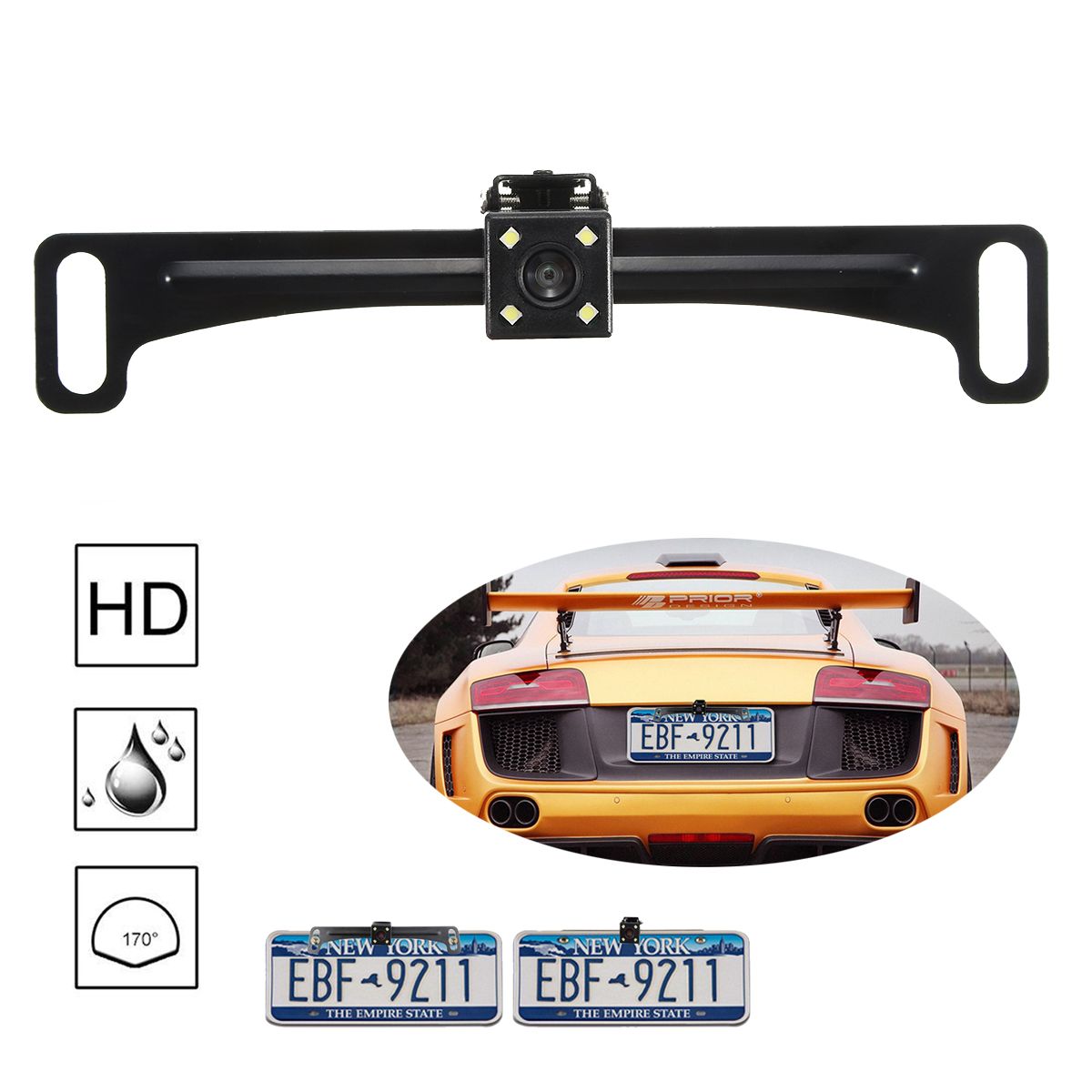 Universal-License-Plate-Mount-Bar-Camera-Car-Rear-view-Backup-Bar-Night-Vision-1235523