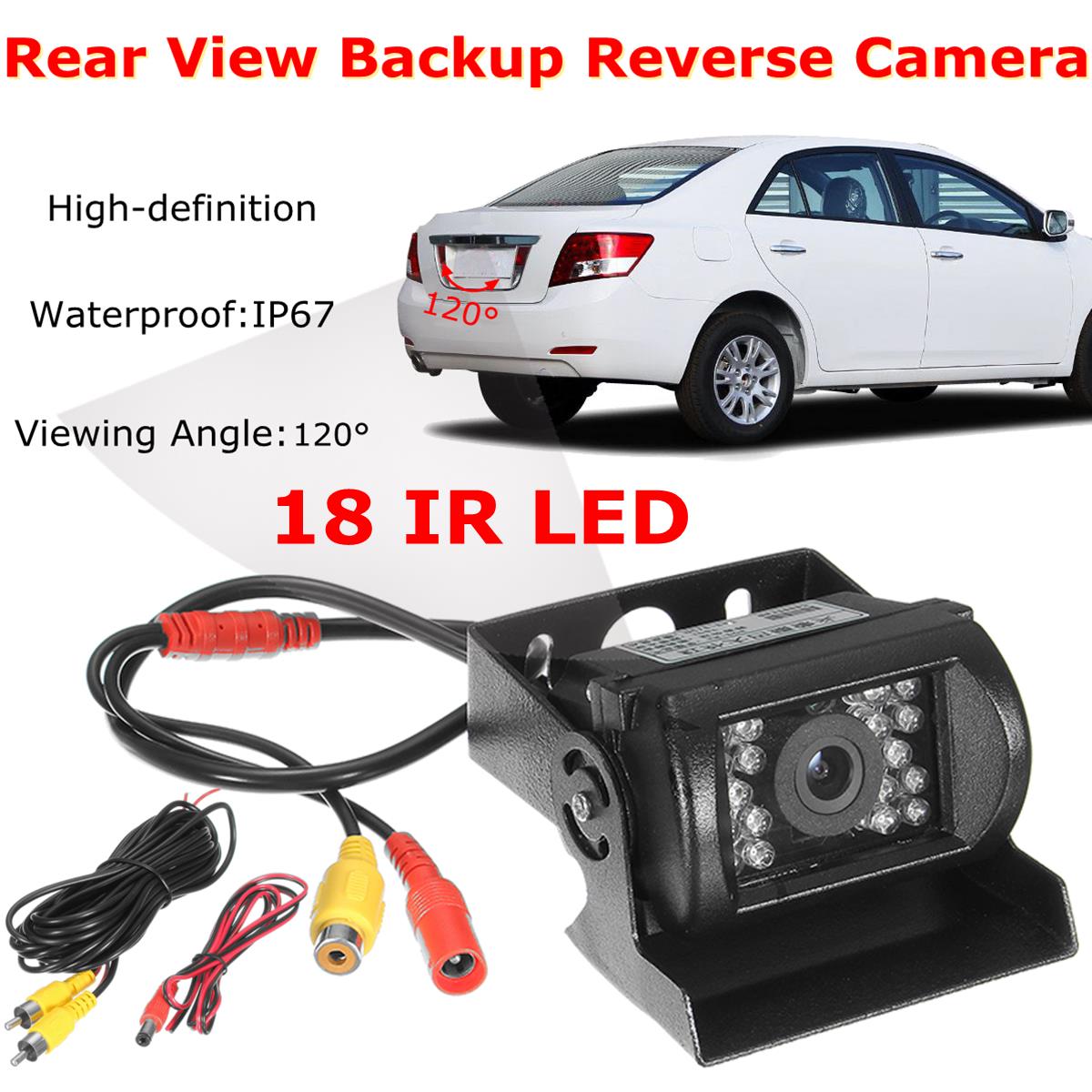 Waterproof-18-IR-LED-120-Degree-Rear-View-Backup-Reverse-Camera-Car-Truck-12V-24V-1187021