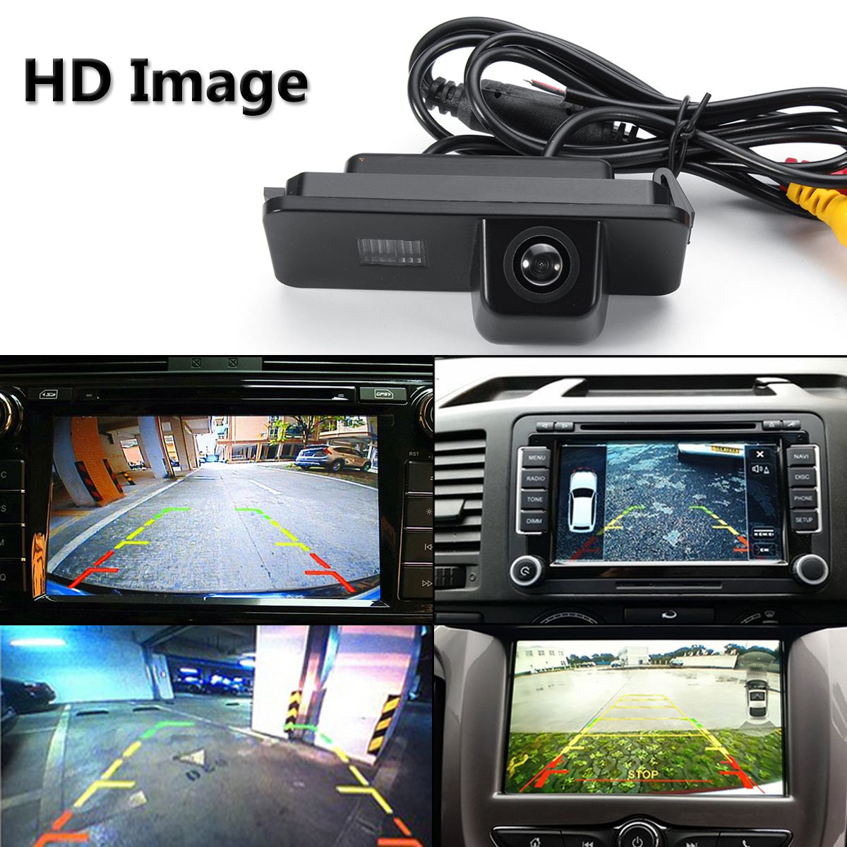 Wireless-Car-CCD-Reverse-Rear-Camera--Night-Vision-for-VW-Golf-MK4-Seat-Altea-1242741