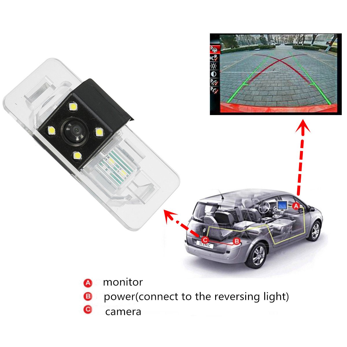Wireless-Car-Rear-View-Reversing-Camera-for-BMW-1357-X3-X5-X6-Z4-E39-E53-E46-1183135