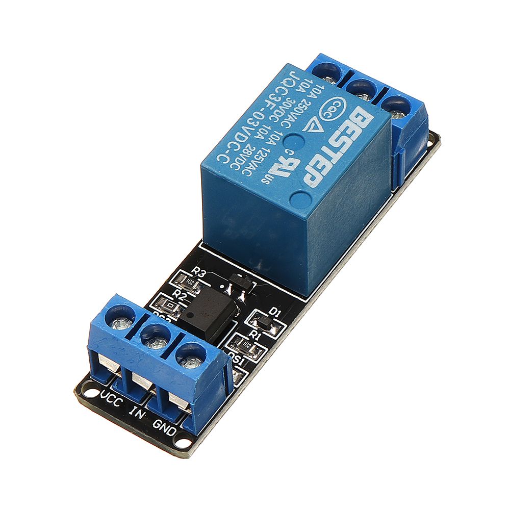 1-Channel-33V-Low-Level-Trigger-Relay-Module-Optocoupler-Isolation-Terminal-BESTEP-for-Arduino---pro-1355736