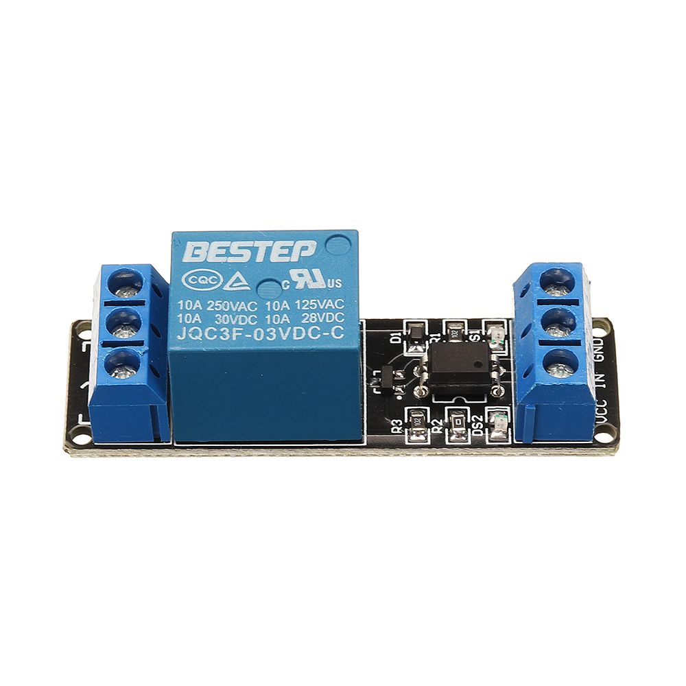 1-Channel-33V-Low-Level-Trigger-Relay-Module-Optocoupler-Isolation-Terminal-BESTEP-for-Arduino---pro-1355736
