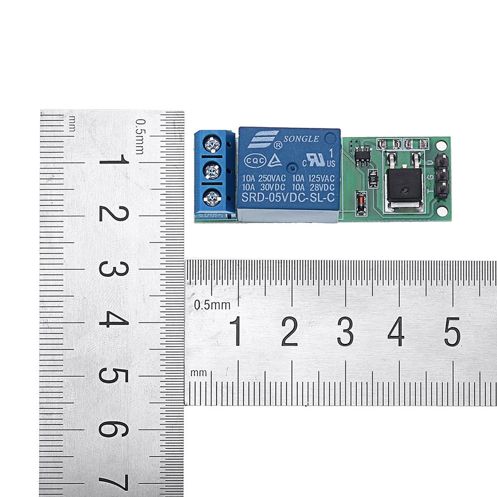 10pcs-1CH-Channel-DC-12V-60-70MA-Self-locking-Relay-Module-Trigger-Latch-Relay-Module-Bistable-1572821