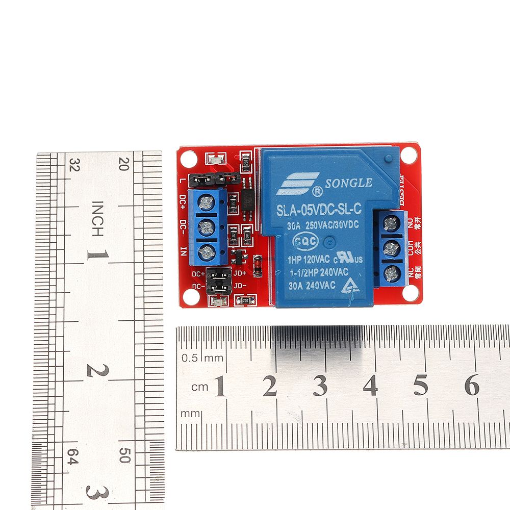 10pcs-BESTEP-1-Channel-5V-Relay-Module-30A-With-Optocoupler-Isolation-Support-High-Low-Level-Trigger-1363262