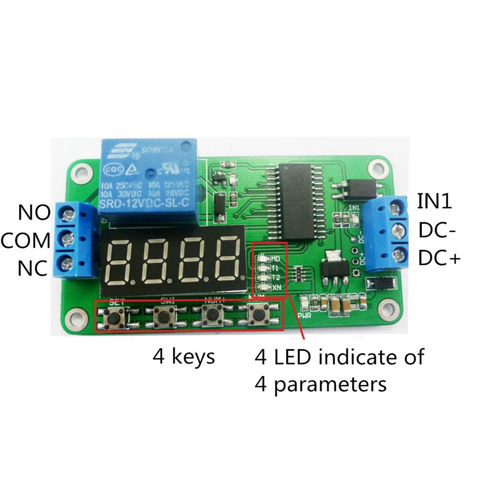 10pcs-DC-12V-PLC-Self-Lock-Delay-Relay-Multifunction-Cycle-Timer-Module-Switch-Control-1337343
