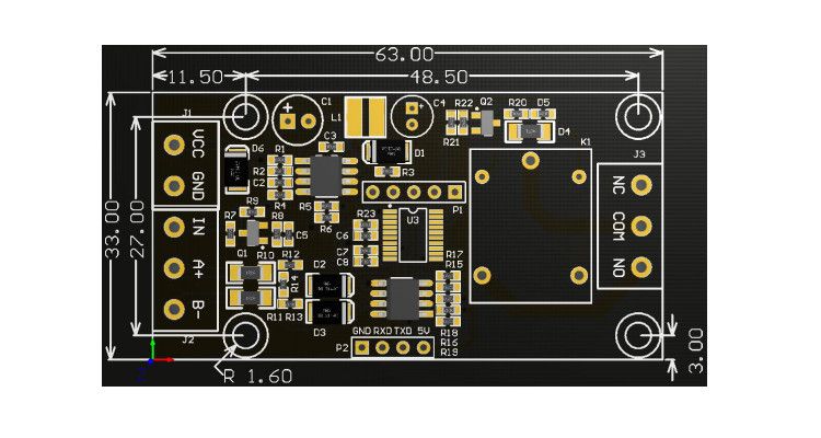 10pcs-Modbus-RTU-7-24V-Relay-Module-RS485TTL-1-way-Input-and-Output-with-Anti-reverse-Protection-1667412