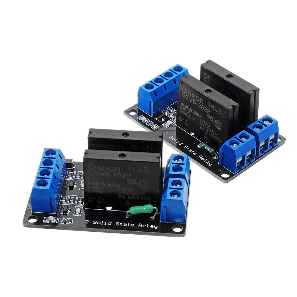 2-Channel-DC-24V-Relay-Module-Solid-State-High-and-low-Level-Trigger-240V2A-1347879