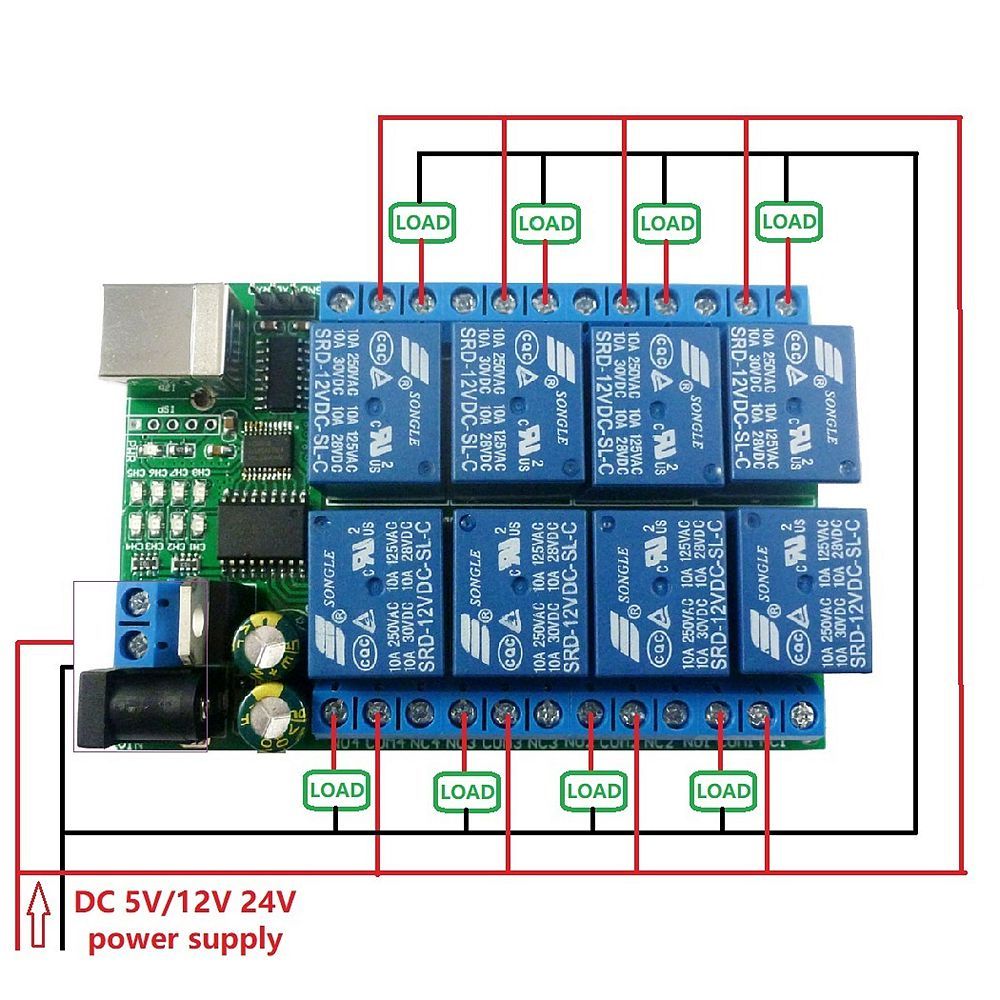 2-in-1-DC-5V-8Channel-USB-Serial-Port-Relay-Module-UART-RS232-TTL-Switch-Board-CH340-for-Windows-Lin-1624821