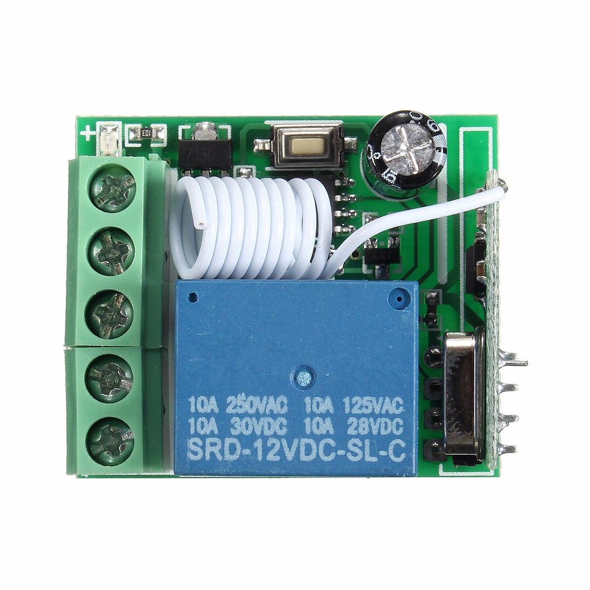 20pcs-DC12V-10A-1CH-433MHz-Wireless-Relay-RF-Remote-Control-Switch-Receiver-Module-1373873