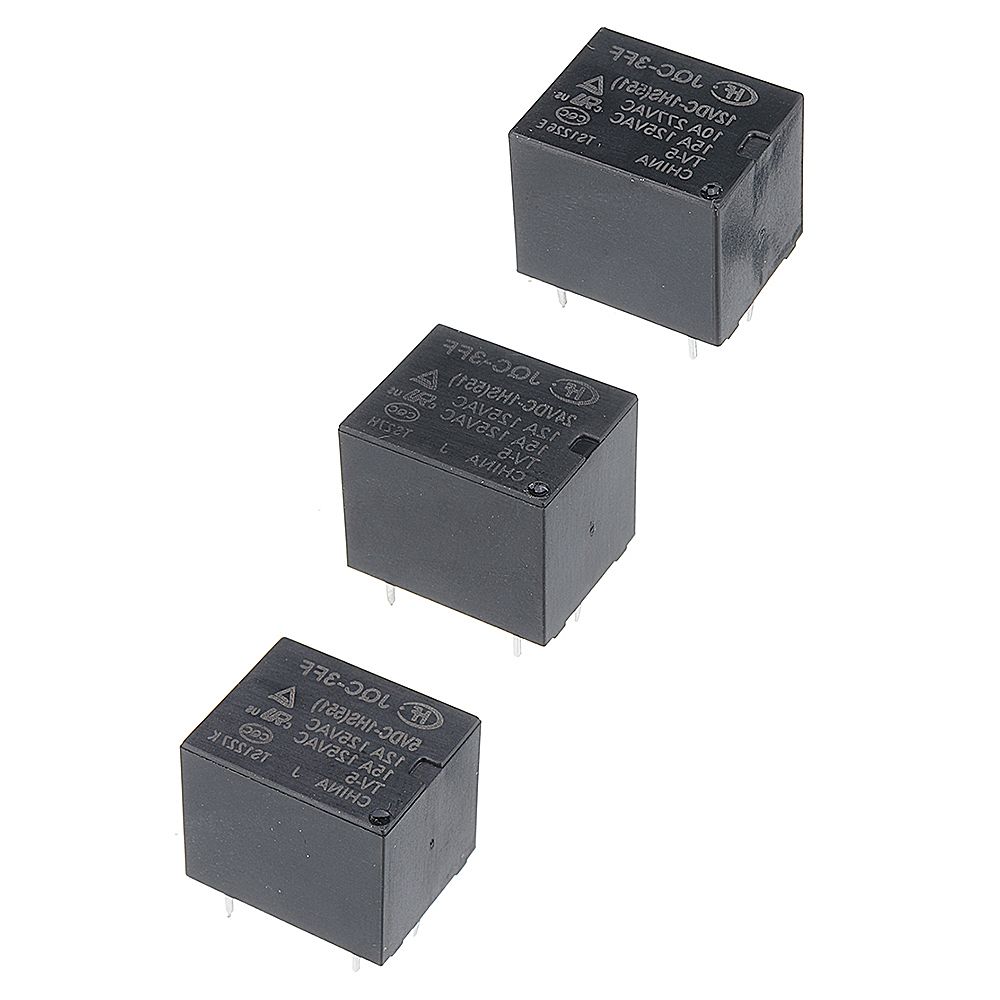 5Pcs-HF3FF-JQC-3FF--005-012-024-1HS-5V-12V-24V-DC-10A-4Pin-Relay-Module-1555734