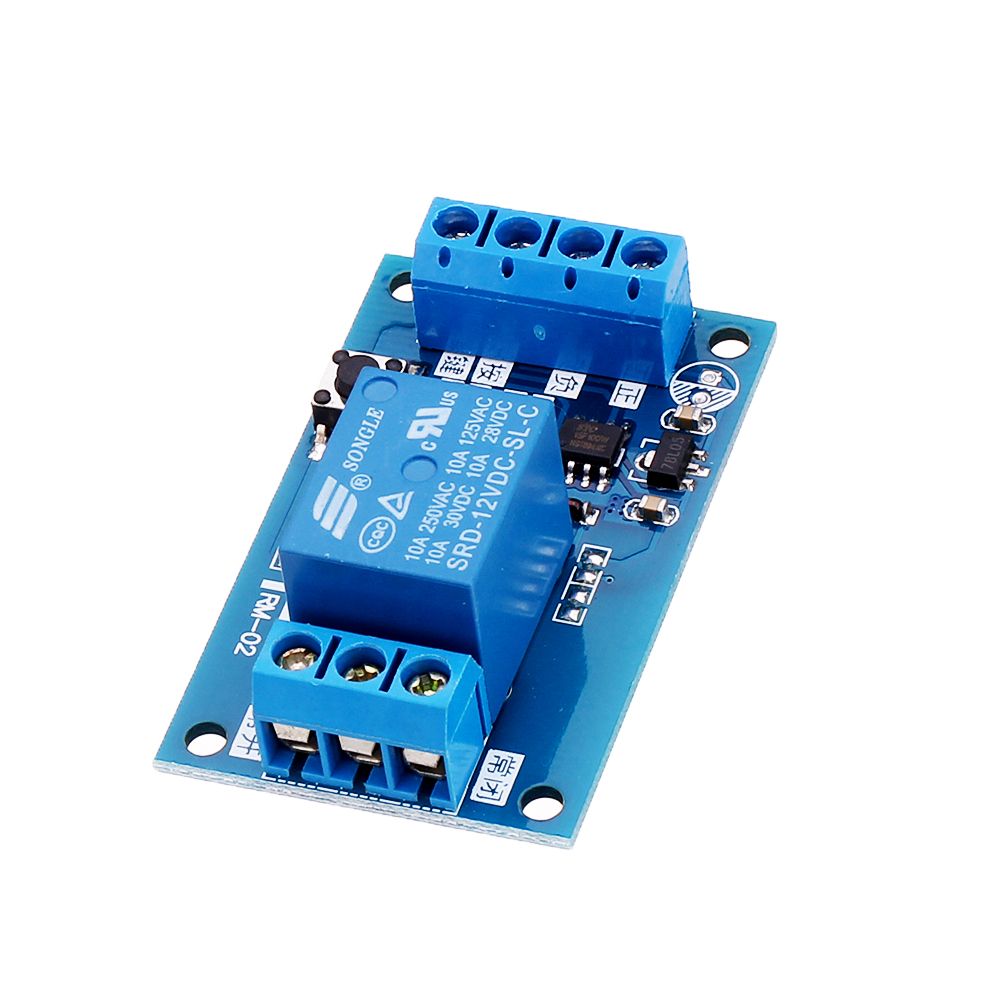 5pcs-12V-DC-10A-Bistable-Relay-Module-for-Car-Modification-Switch-One-button-Start-stop-Self-locking-1585999