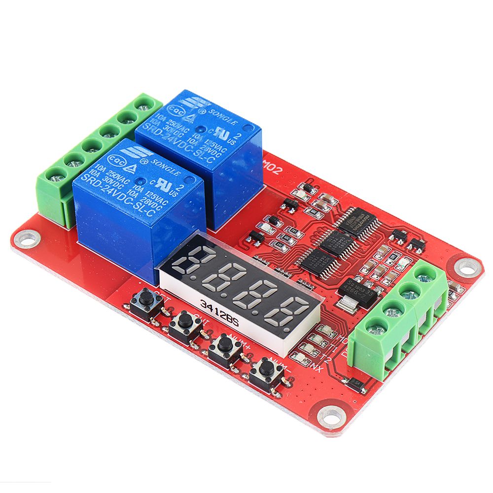 5pcs-2-Channel-Multi-function-Module-Delay-Self-lock-CycleTiming-Timer-24V-1689742