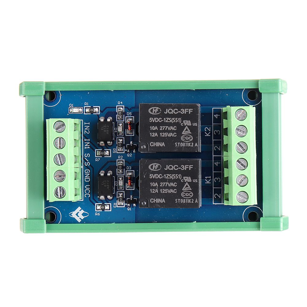 5pcs-2CH-Channel-Optocoupler-Isolation-Relay-Module-5V-SCM-PLC-Signal-Amplifier-Board-1672422