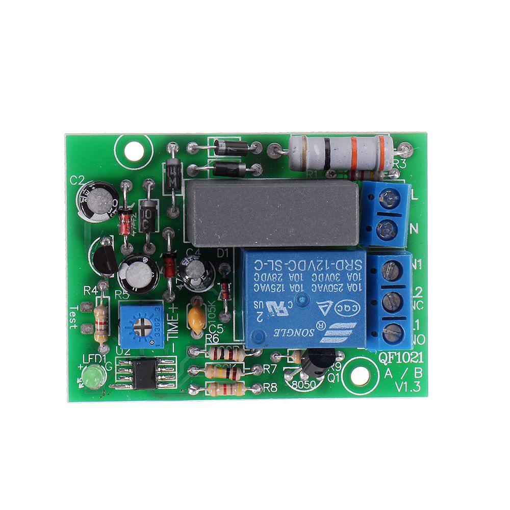 5pcs-QF1021-A-10M-0-10Min-Adjustable-220V-Time-Delay-Relay-Module-Timer-Delay-Switch-Timed-Off-with--1631728