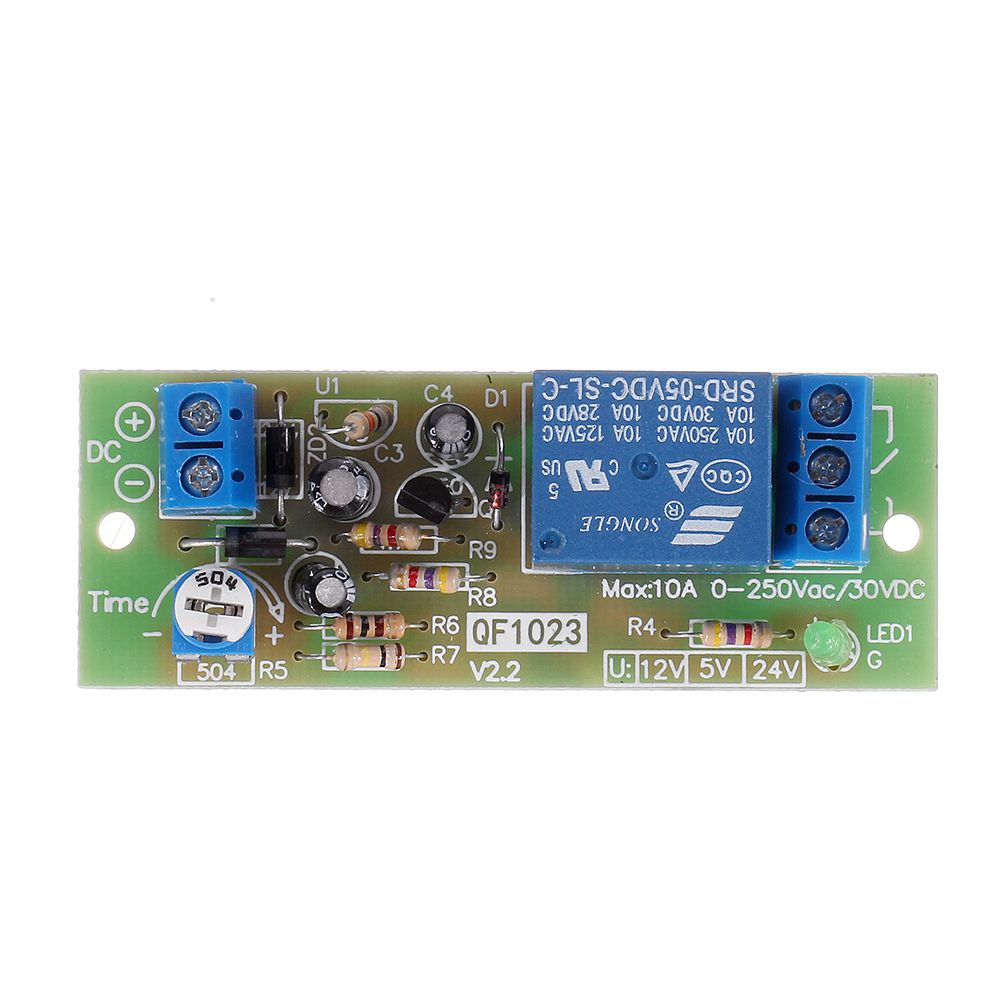 5pcs-QF1023-A-10S-Timing-Relay-Delay-Switch-Relay-Delay-Timer-Switch-Timing-Relay-10S-Adjustable-1630036