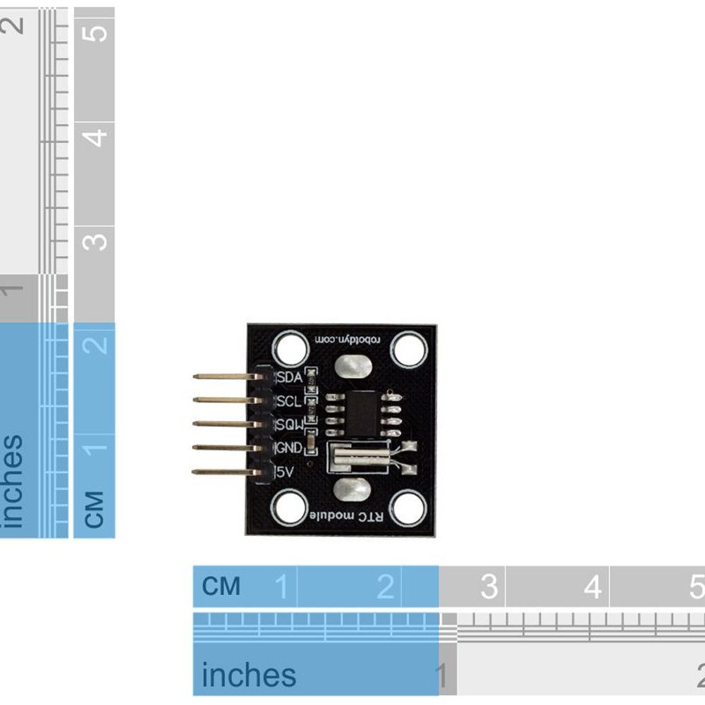 5pcs-RTC-Real-Timer-Clock-DS1307-Module-Board-With-I2C-Bus-Interface-1299571