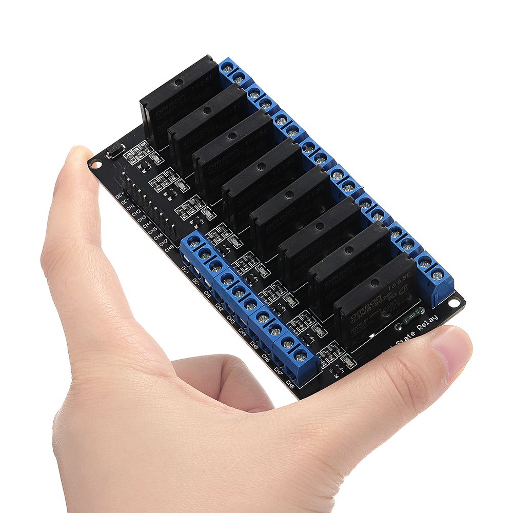 8-Channel-DC-12V--Relay-Module-Solid-State-High-and-low-Level-Trigger-240V2A-1348267
