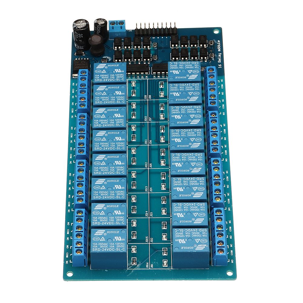 BESTEP-16-Channel-24V-Relay-Module-LM2596-With-Optocoupler-Protection-Low-Level-Trigger-For-Auduino-1390340