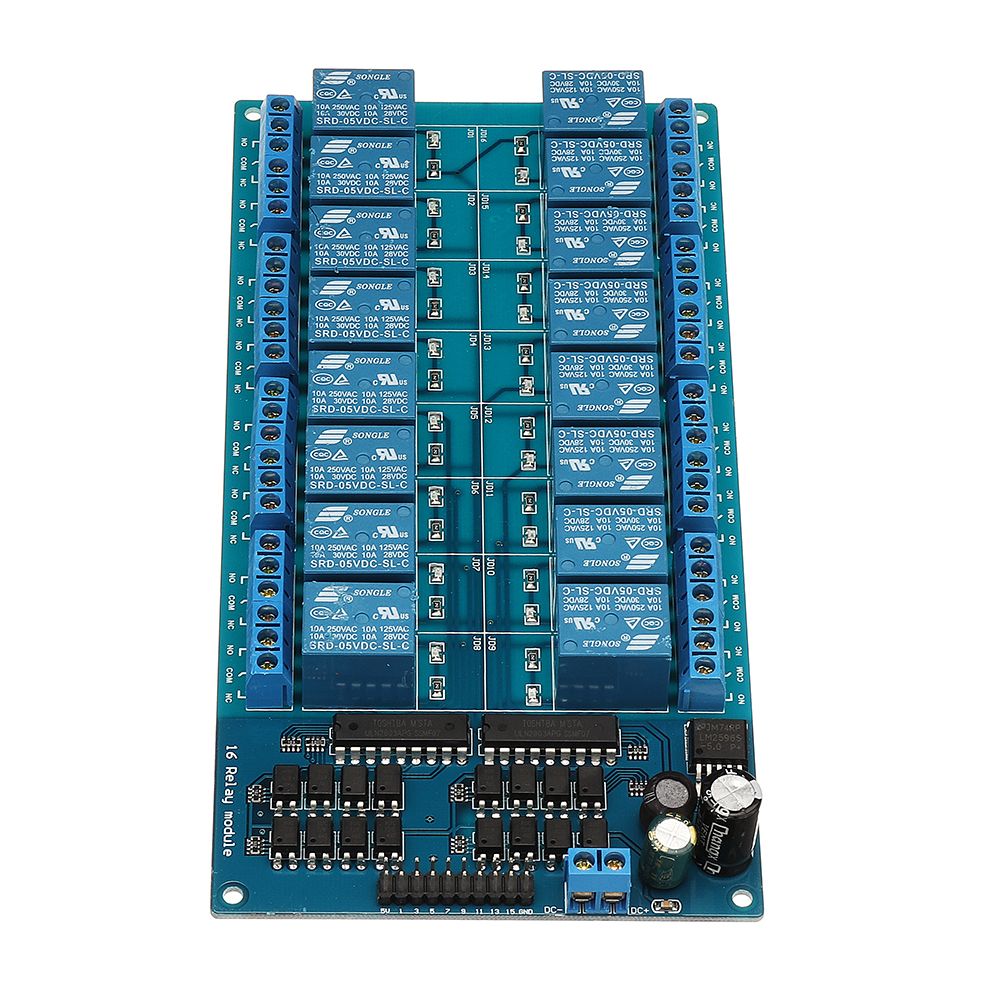 BESTEP-16-Channel-5V-Relay-Module-LM2596-With-Optocoupler-Protection-Low-Level-Trigger-For-Auduino-1390338