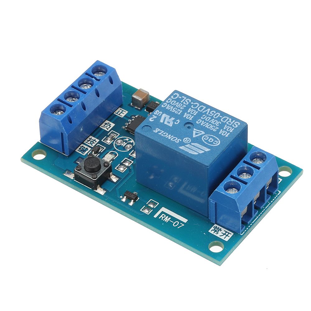 DC5V-Single-Bond-Button-Bistable-Relay-Module-Modified-Car-Start-and-Stop-Self-Locking-Switch-One-Ke-1538511