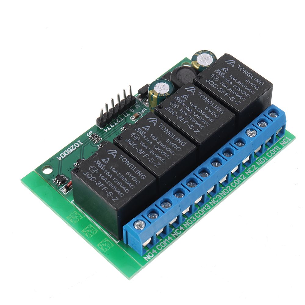 IO25D04-4CH-DC-6V-24V-Flip-Flop-Latch-Relay-Module-Bistable-Self-locking-Electronic-Switch-Low-Pulse-1658212