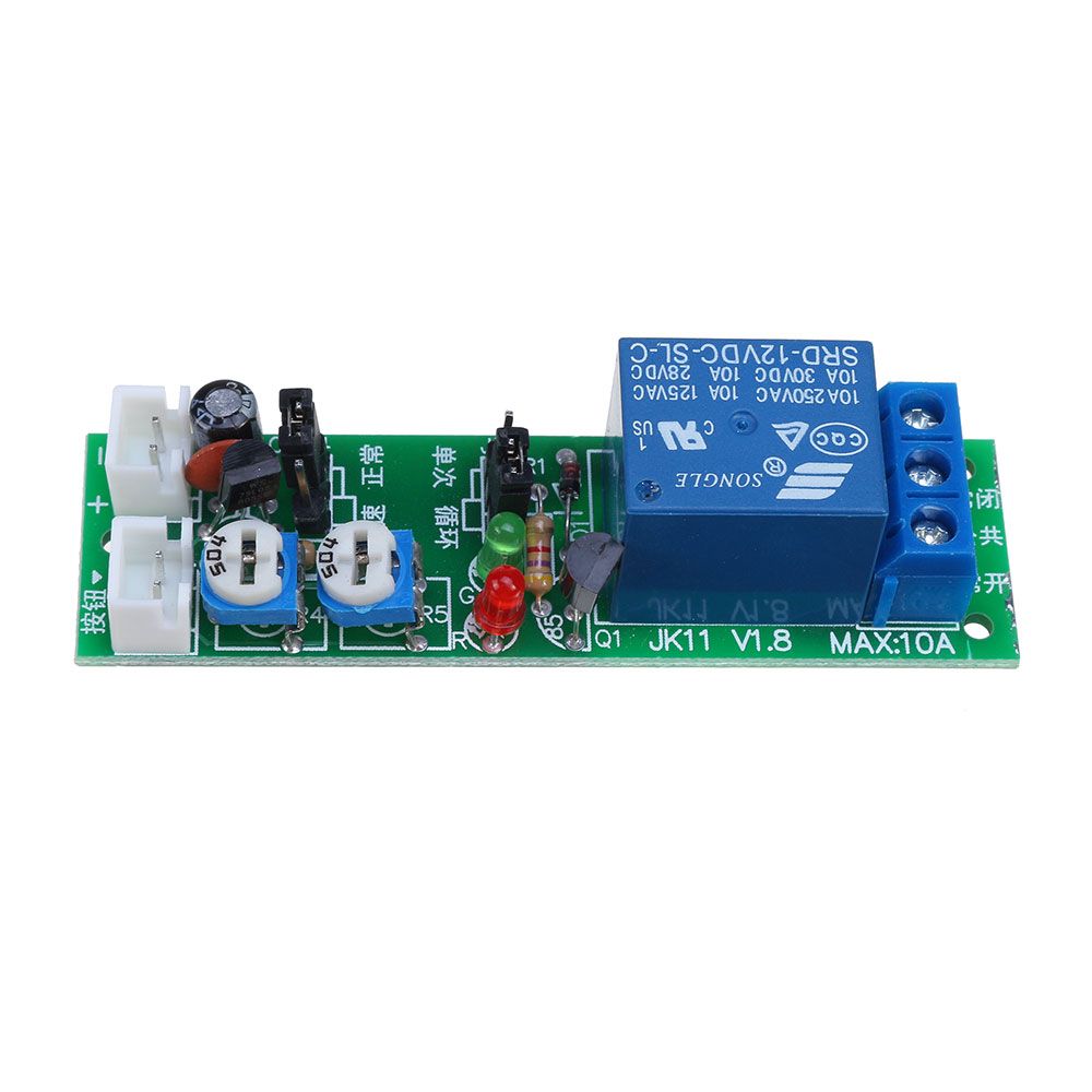 JK11-PB-Time-Delay-Relay-Module-0-100S-Adjustable-Delay-05S-Open-for-Computer-Automatic-Start-1593689