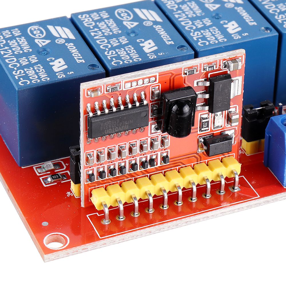 Multi-function-Infrared-Remote-Control-8-Channel-Relay-Module-Inching-SwitchSelf-lock-Switch-5V12V24-1660830