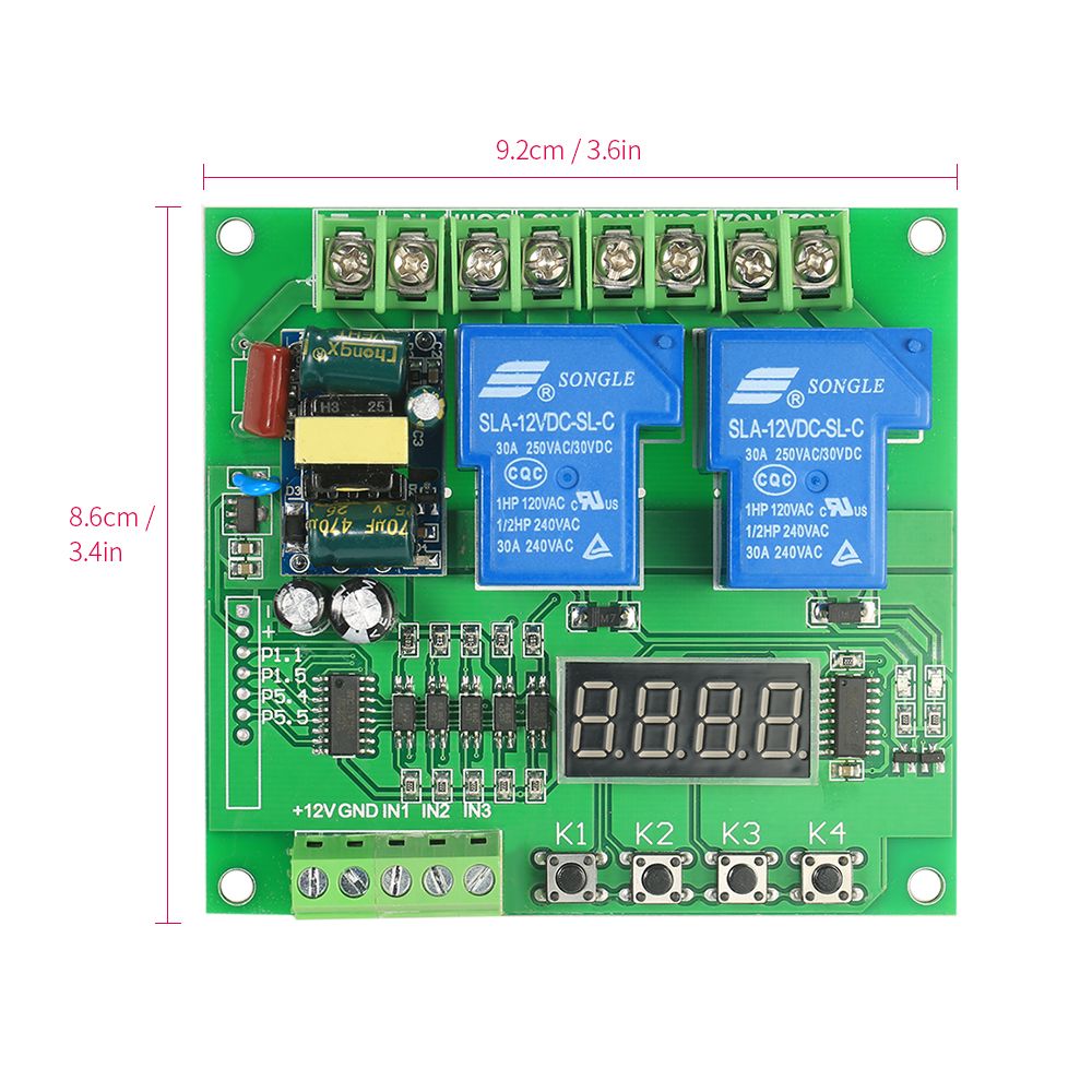 YYB-3-220V-2-Channel-Relay-Board-Motor-Driver-Shield-Board-01S-999H-Adjustable-30A-Relay-Module-with-1622901