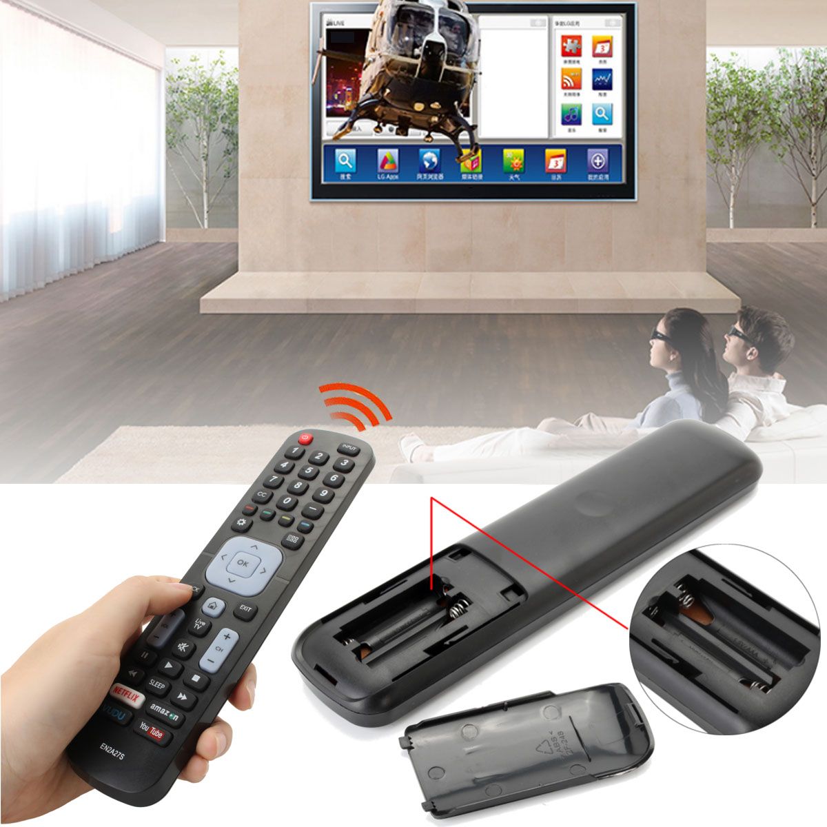 Replacement-Smart-TV-Remote-Control-For-Sharp-EN2A27S-LC-65N9000U-LC-75N620U-LC-75N800U-1366180