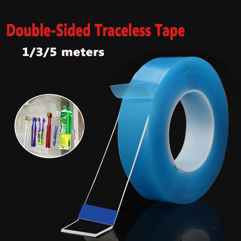 1235M-Double-Sided-Tape-Heavy-Duty-Adhesive-Traceless-Clear-Washable-Remove-1544418