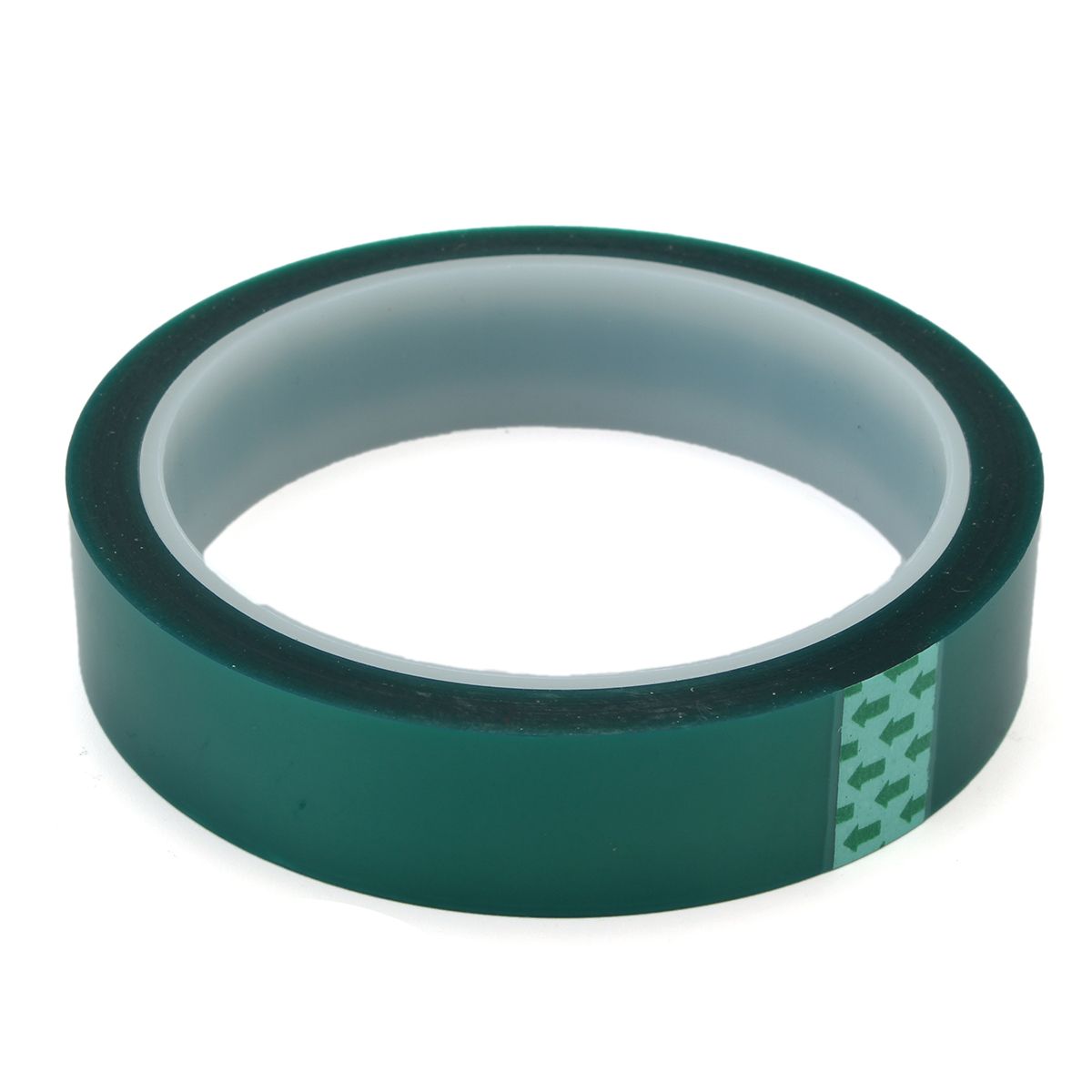 Green-PET-Self-Adhesive-Tape-High-Temp-Heat-Resistant-33M-Length-1310567