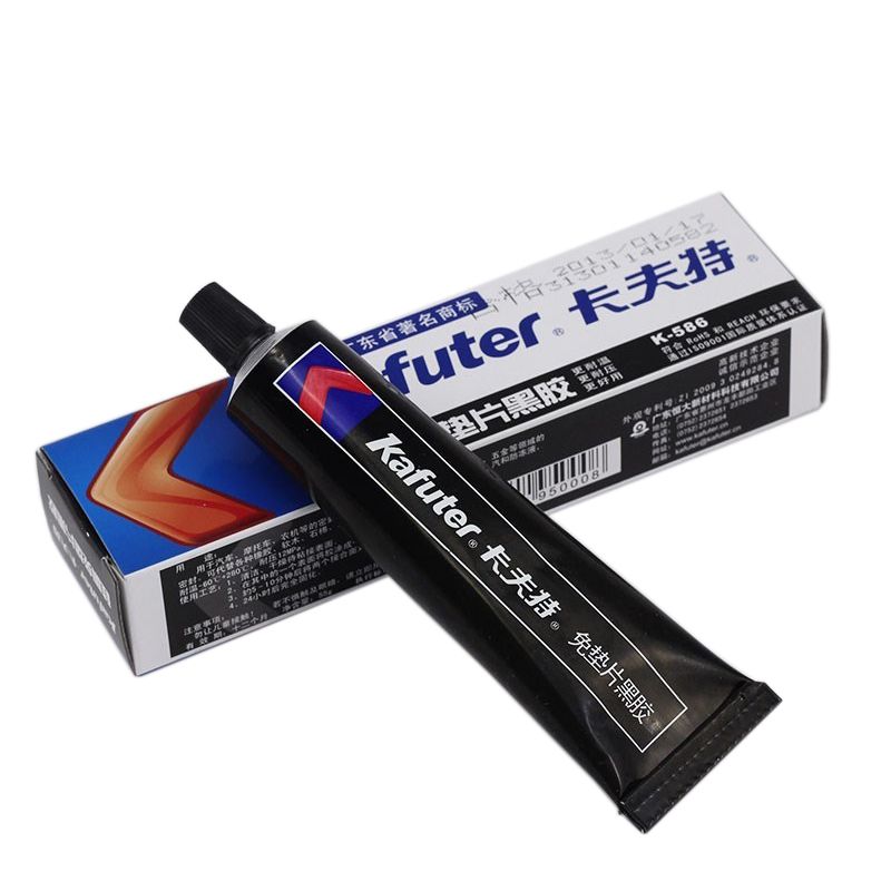 Kafuter-K-586-55g-Black-Sealing-Adhesive-High-Quality-Waterproof-Resistant-to-Oil-Resist-High-Temper-1378684