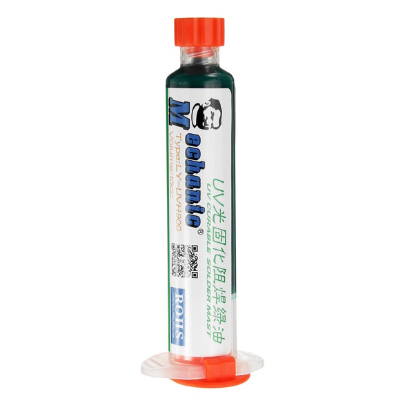 MECHANIC-10ML-Green-UV-Solder-Mask-PCB-BGA-Paint-Prevent-Corrosive-Arcing-Soldering-Paste-Flux-Cream-1141363