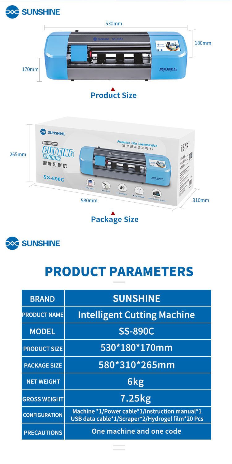 SUNSHINE-SS-890C-Auto-Film-Cutting-Machine-Mobile-Phone-Tablet-Front-Glass-Back-Cover-Protect-Film-C-1694241