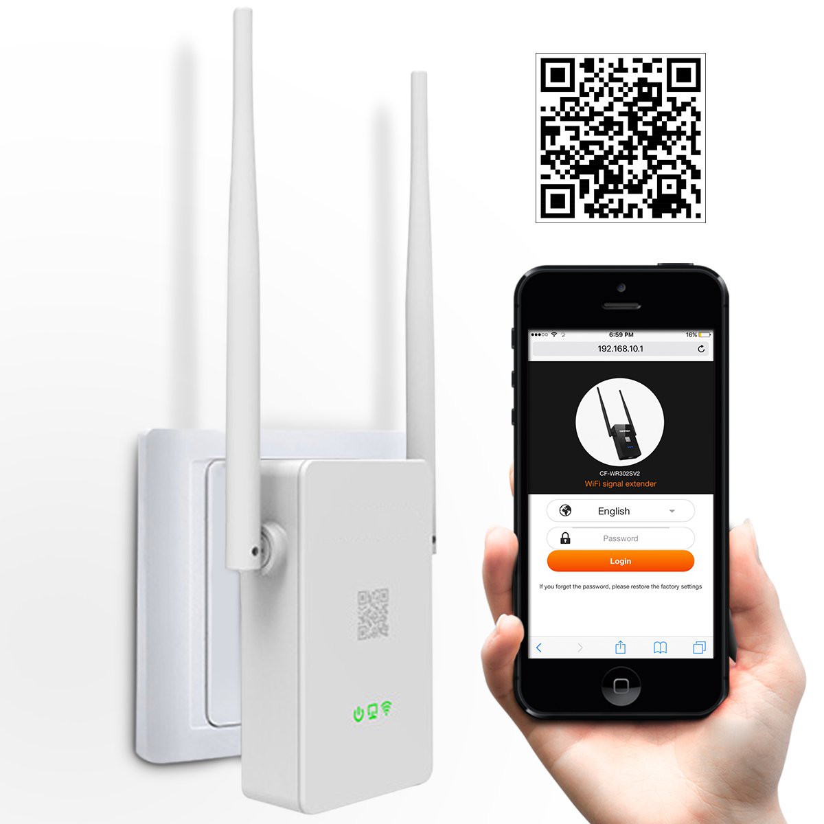 MECO-302S-V2-300Mbps-2x-5dBi-Antenna-Wireless-Wifi-Repeater-Signal-Extender-Amplifier-for-PC-1161033