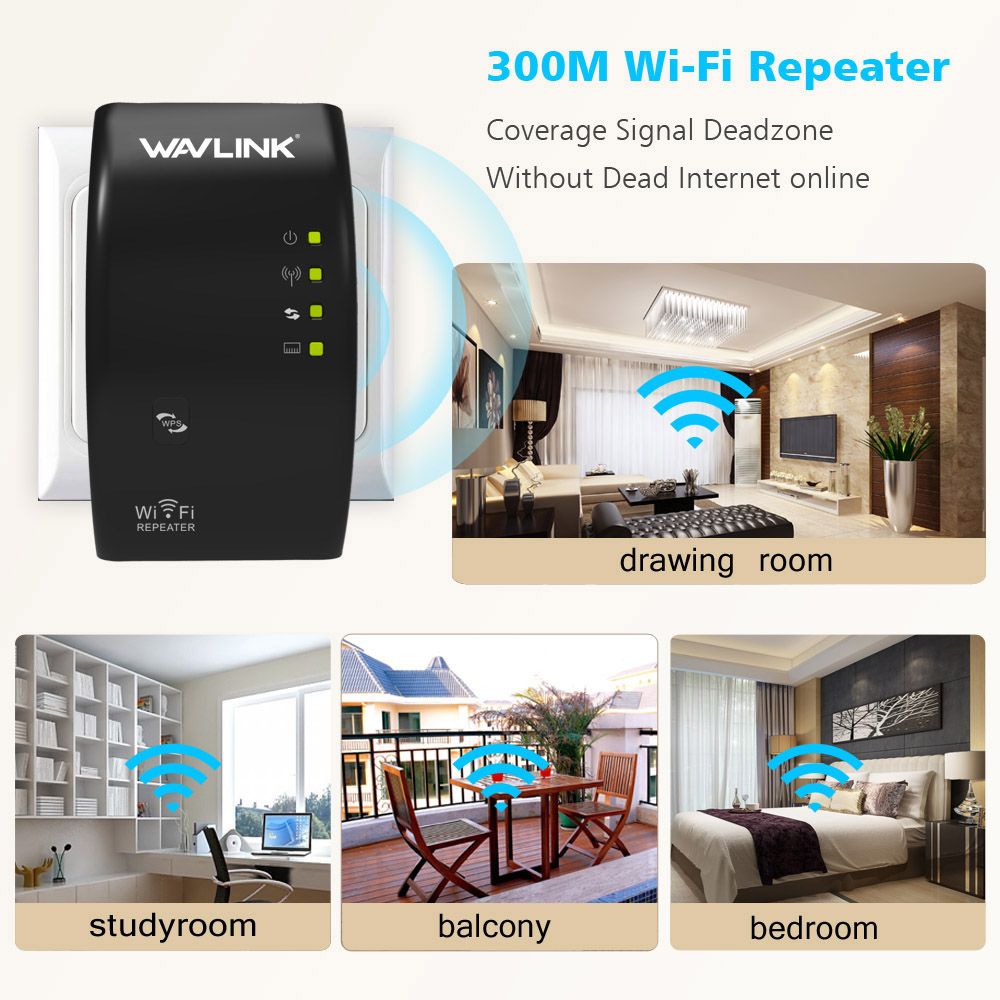 Wavlink-N300-300Mbps-80211nbg-3dbi-Internal-Antennas-Wireless-Wifi-Repeater-Signal-Extender-1145703