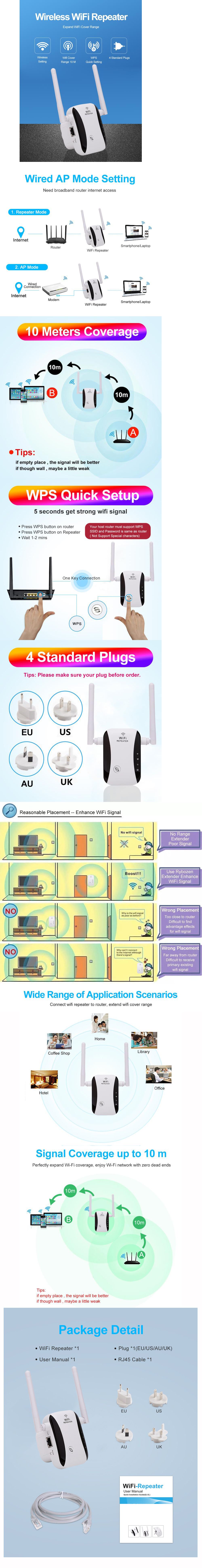 Wireless-WiFi-Repeater-WPS-AP-24GHz-WiFi-Extender-300Mbps-Expand-WiFi-Signal-US-UK-EU-Plug-1742838