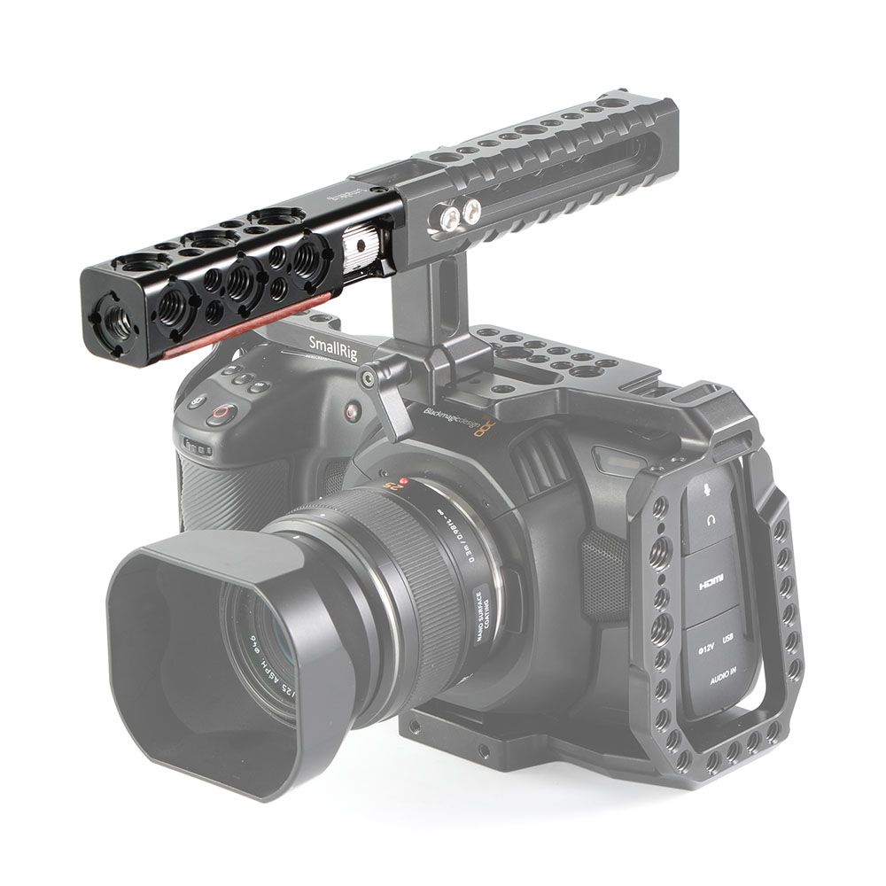 SmallRig-2297-Top-Handle-Straight-Extension-with-ARRI-Locating-Hole--Built-in-Wood-to-Extend-DSLR-Ca-1740127